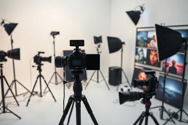 Estúdio fotográfico profissional